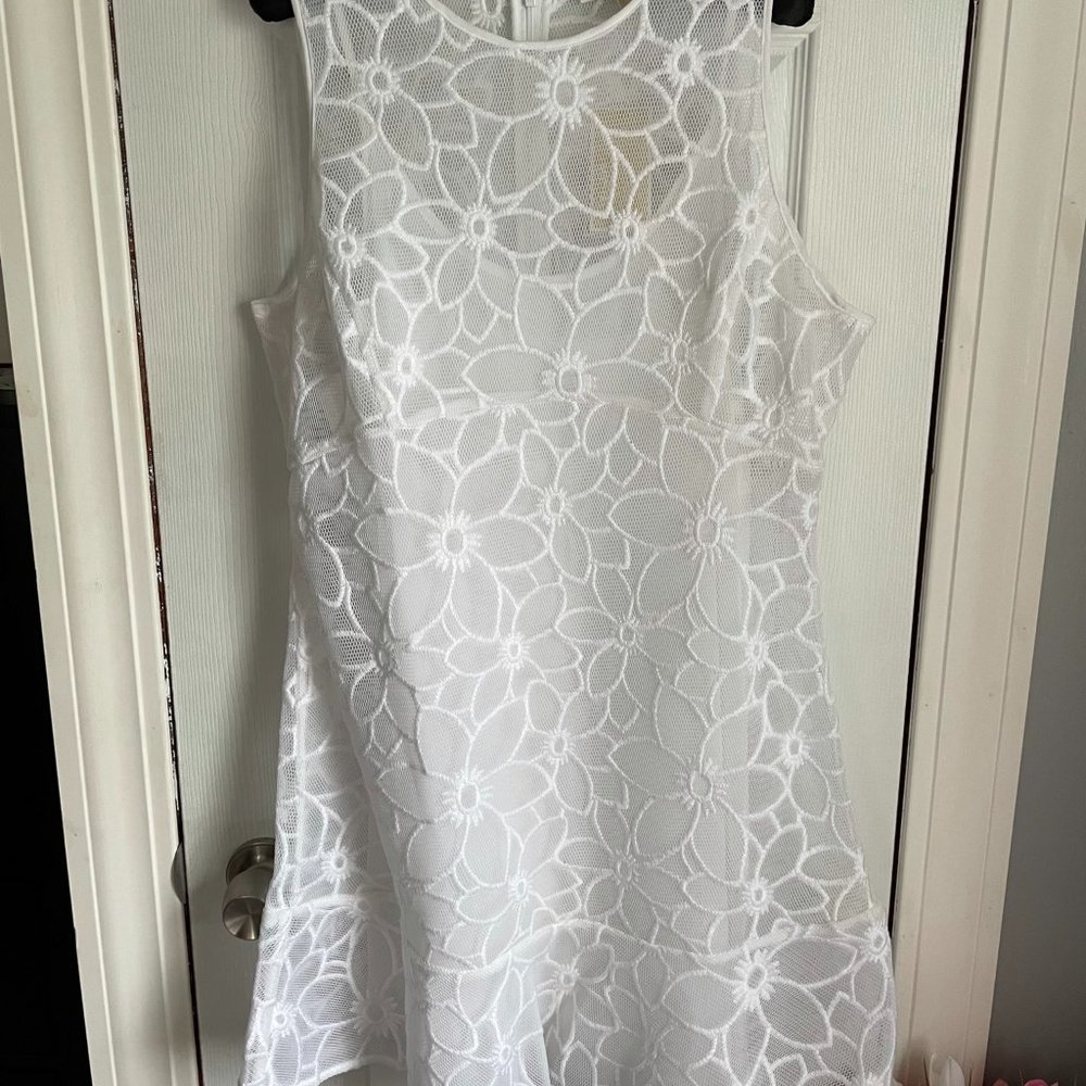 NWT MICHAEL MICHAEL KORS WOMEN DRESS COLOR WHITE US SZ 12